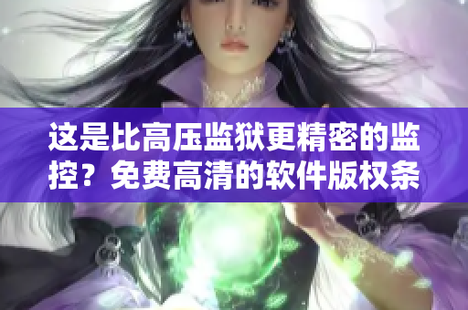 这是比高压监狱更精密的监控？免费高清的软件版权条款详解！