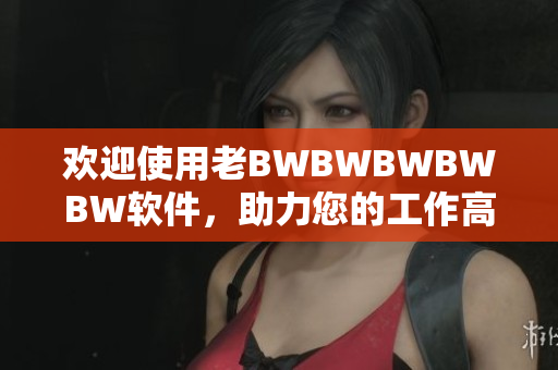 欢迎使用老BWBWBWBWBW软件，助力您的工作高效自由！