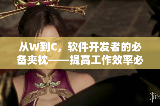 从W到C，软件开发者的必备夹枕——提高工作效率必备！