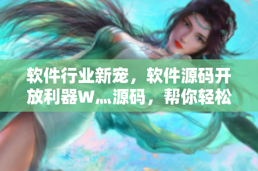 软件行业新宠，软件源码开放利器W灬源码，帮你轻松定制专属软件！