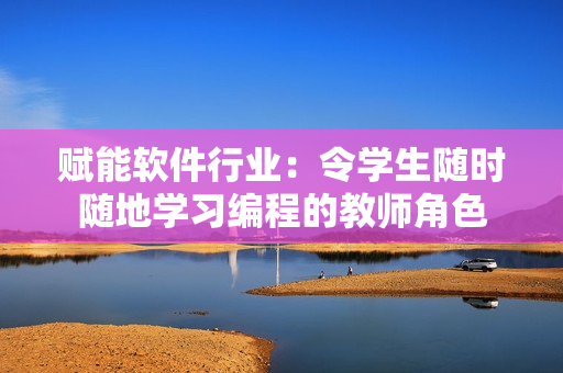 赋能软件行业：令学生随时随地学习编程的教师角色