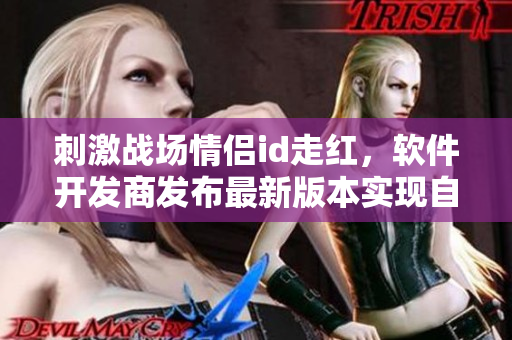 刺激战场情侣id走红，软件开发商发布最新版本实现自定义游戏昵称