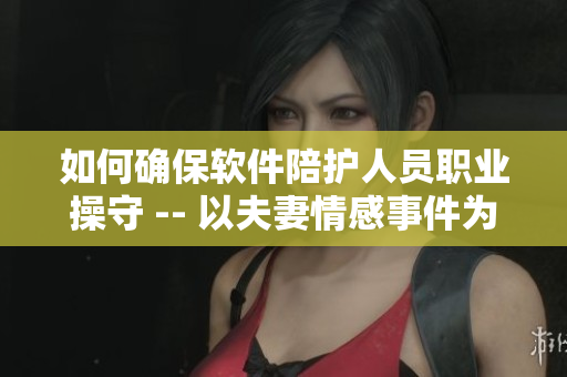 如何确保软件陪护人员职业操守 -- 以夫妻情感事件为引导的相关探讨