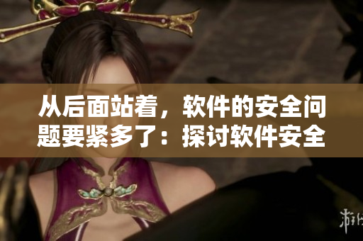 从后面站着，软件的安全问题要紧多了：探讨软件安全的重要性
