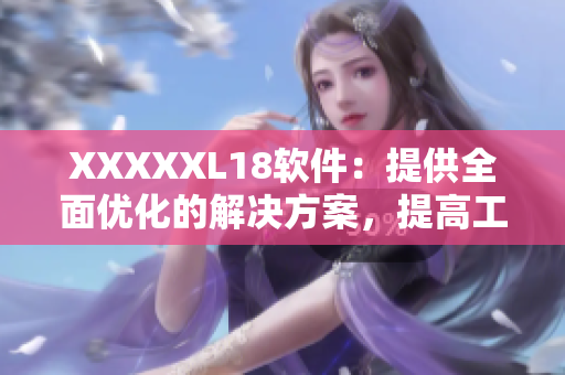 XXXXXL18软件：提供全面优化的解决方案，提高工作效率