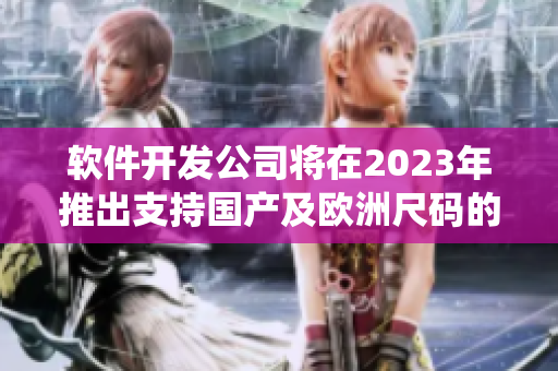 软件开发公司将在2023年推出支持国产及欧洲尺码的新版本系统！