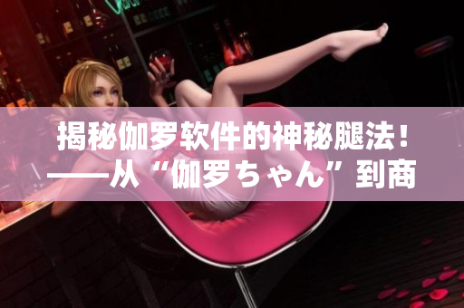 揭秘伽罗软件的神秘腿法！——从“伽罗ちゃん”到商业软件的突破之路