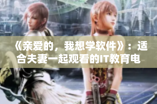 《亲爱的，我想学软件》：适合夫妻一起观看的IT教育电视剧