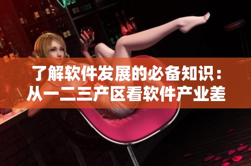 了解软件发展的必备知识：从一二三产区看软件产业差异