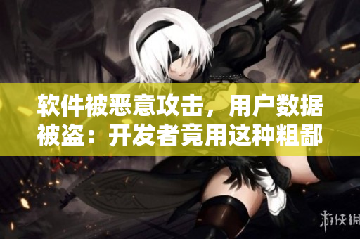 软件被恶意攻击，用户数据被盗：开发者竟用这种粗鄙话来应对！