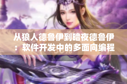 从狼人德鲁伊到暗夜德鲁伊：软件开发中的多面向编程技术探究