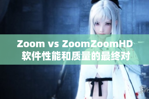 Zoom vs ZoomZoomHD 软件性能和质量的最终对比