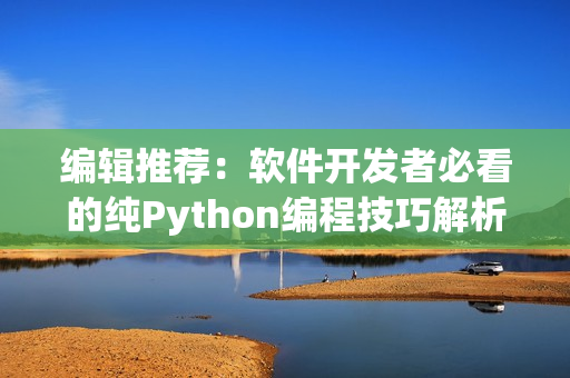编辑推荐：软件开发者必看的纯Python编程技巧解析
