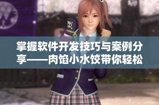 掌握软件开发技巧与案例分享——肉馅小水饺带你轻松上手！