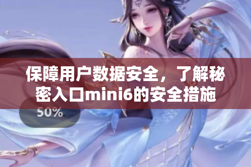 保障用户数据安全，了解秘密入口mini6的安全措施