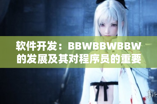 软件开发：BBWBBWBBW的发展及其对程序员的重要性