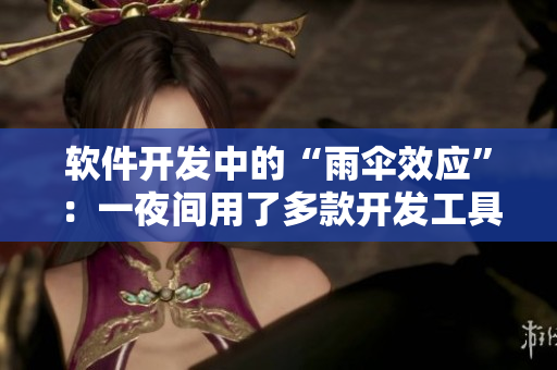 软件开发中的“雨伞效应”：一夜间用了多款开发工具完美应对不同挑战