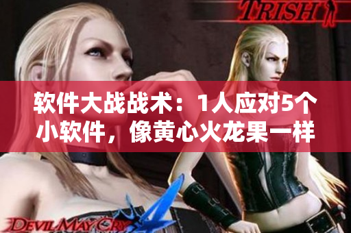 软件大战战术：1人应对5个小软件，像黄心火龙果一样轻松应对！
