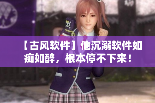 【古风软件】他沉溺软件如痴如醉，根本停不下来！