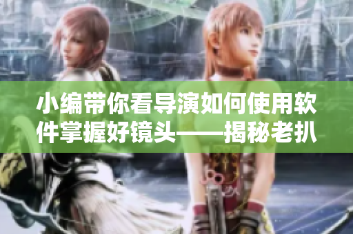小编带你看导演如何使用软件掌握好镜头——揭秘老扒抱着陈红走进卧室