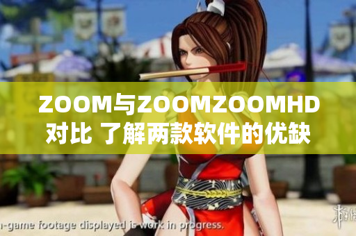 ZOOM与ZOOMZOOMHD对比 了解两款软件的优缺点
