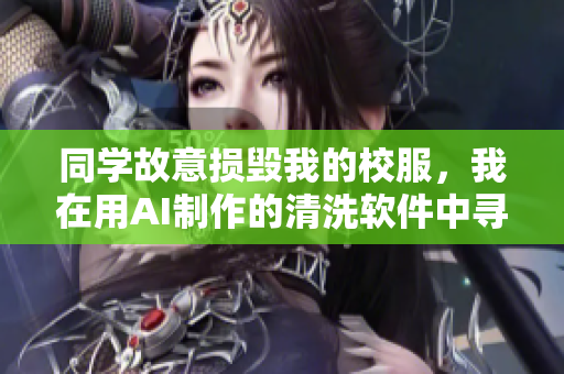 同学故意损毁我的校服，我在用AI制作的清洗软件中寻求帮助