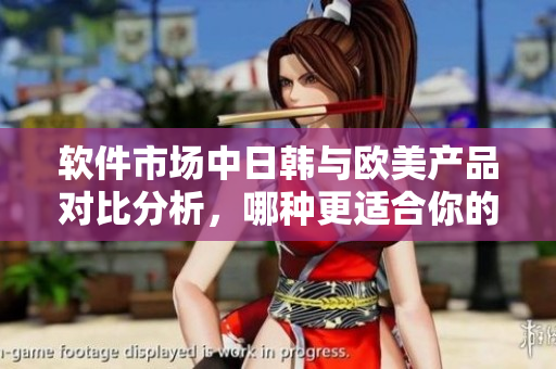 软件市场中日韩与欧美产品对比分析，哪种更适合你的需求？