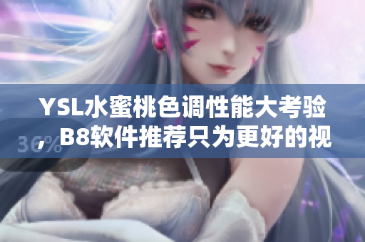 YSL水蜜桃色调性能大考验，B8软件推荐只为更好的视觉享受！