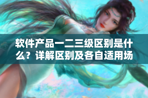 软件产品一二三级区别是什么？详解区别及各自适用场景