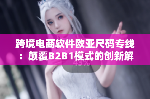 跨境电商软件欧亚尺码专线：颠覆B2B1模式的创新解决方案