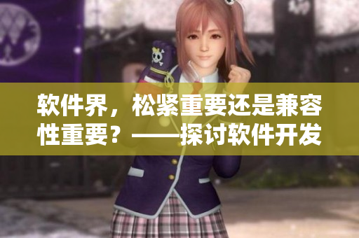 软件界，松紧重要还是兼容性重要？——探讨软件开发中的平衡问题