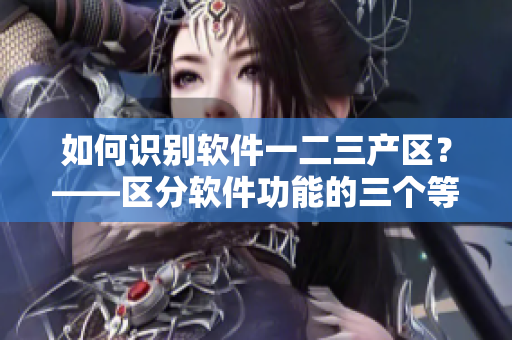 如何识别软件一二三产区？——区分软件功能的三个等级