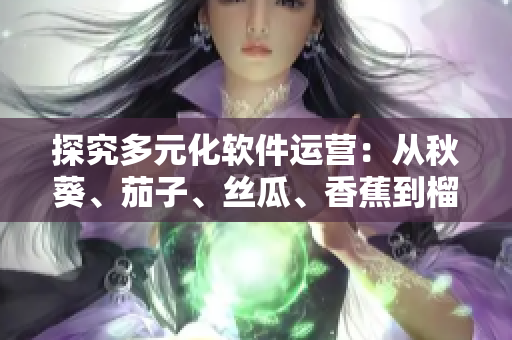 探究多元化软件运营：从秋葵、茄子、丝瓜、香蕉到榴莲的启示