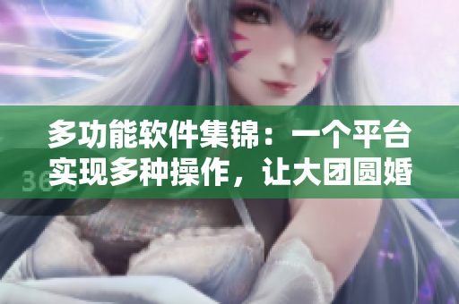 多功能软件集锦：一个平台实现多种操作，让大团圆婚礼不再困扰
