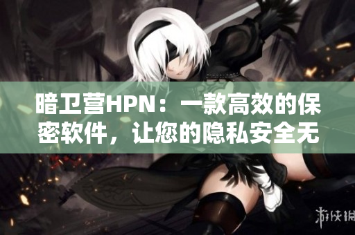 暗卫营HPN：一款高效的保密软件，让您的隐私安全无忧