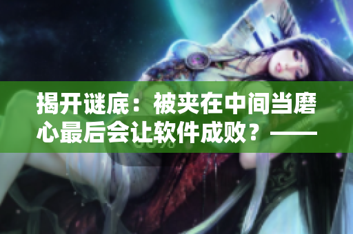 揭开谜底：被夹在中间当磨心最后会让软件成败？——软件开发成功率调查