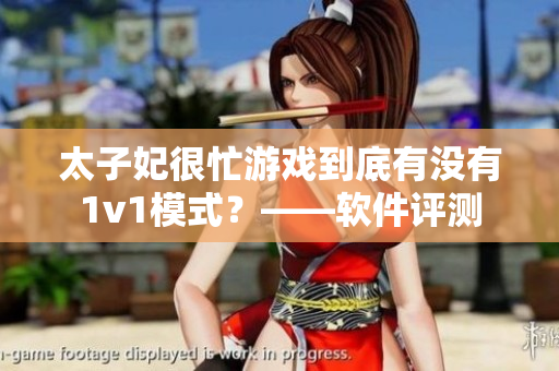 太子妃很忙游戏到底有没有1v1模式？——软件评测
