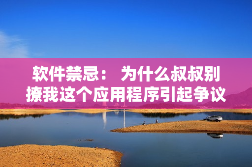 软件禁忌： 为什么叔叔别撩我这个应用程序引起争议？