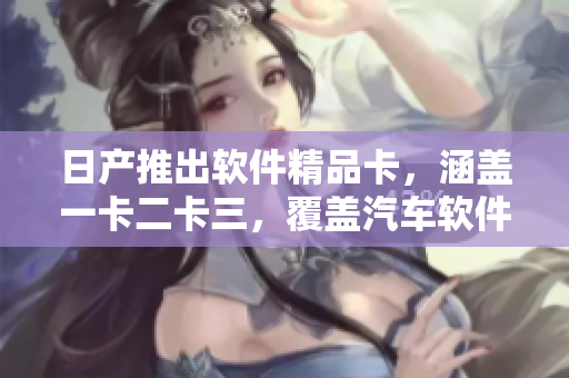 日产推出软件精品卡，涵盖一卡二卡三，覆盖汽车软件全新领域！