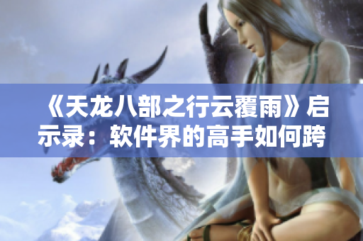 《天龙八部之行云覆雨》启示录：软件界的高手如何跨越技术鸿沟