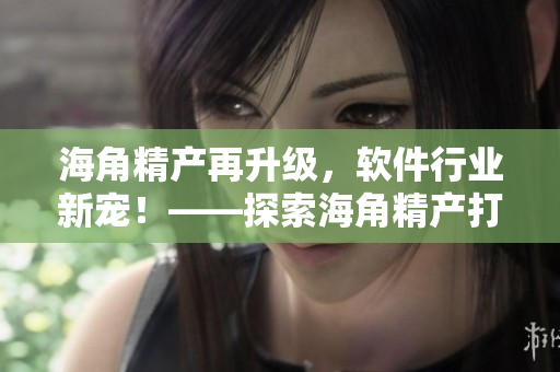 海角精产再升级，软件行业新宠！——探索海角精产打造高端软件的秘密