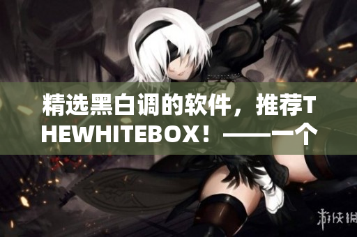 精选黑白调的软件，推荐THEWHITEBOX！——一个编辑的评鉴