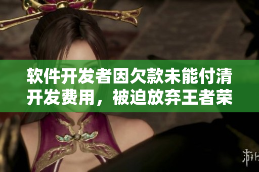 软件开发者因欠款未能付清开发费用，被迫放弃王者荣耀西施角色设计。