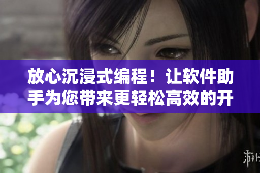 放心沉浸式编程！让软件助手为您带来更轻松高效的开发体验