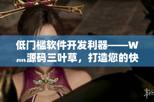 低门槛软件开发利器——W灬源码三叶草，打造您的快速开发利器！