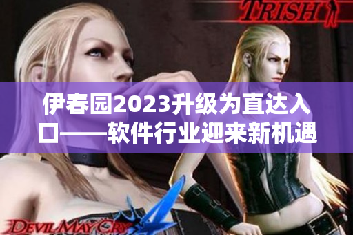 伊春园2023升级为直达入口——软件行业迎来新机遇！