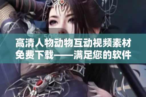 高清人物动物互动视频素材免费下载——满足您的软件需求