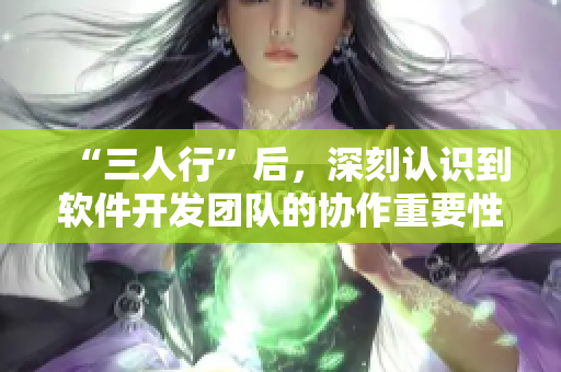 “三人行”后，深刻认识到软件开发团队的协作重要性