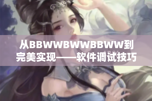 从BBWWBWWBBWW到完美实现——软件调试技巧分享